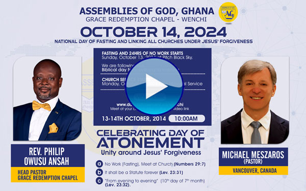 Ghana Day Of Atonement Service